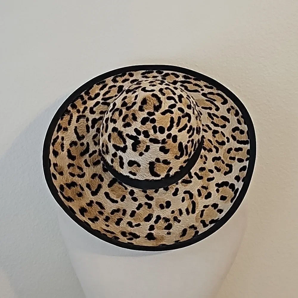 CHAPEAU‎ CREATIONS CHEETAH PRINT HAT